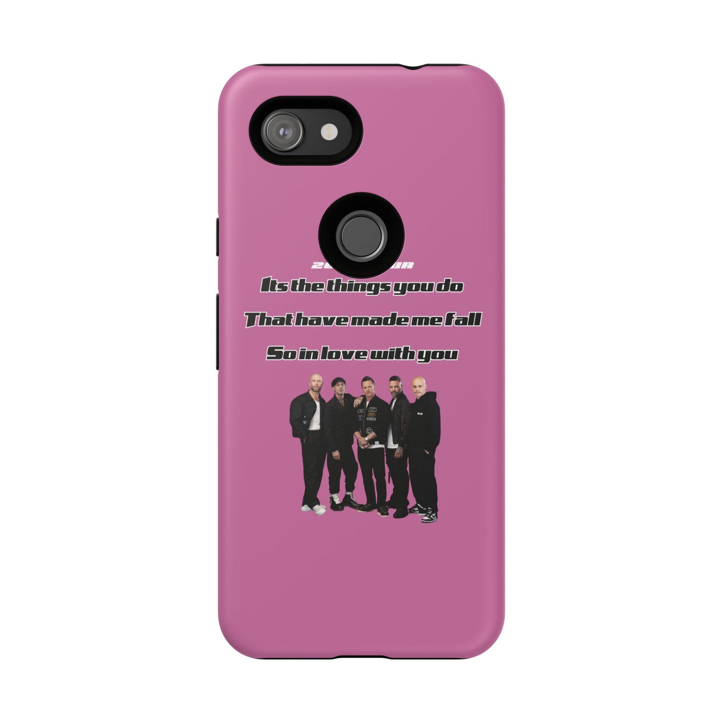 Original Five Fan Tough Case - 2025 Tour Edition unofficial Five boyband 5ive merchandise