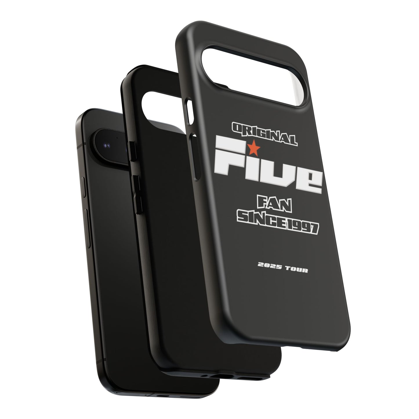 Original Five Fan Tough Case - 2025 Tour Edition unofficial Five boyband 5ive merchandise