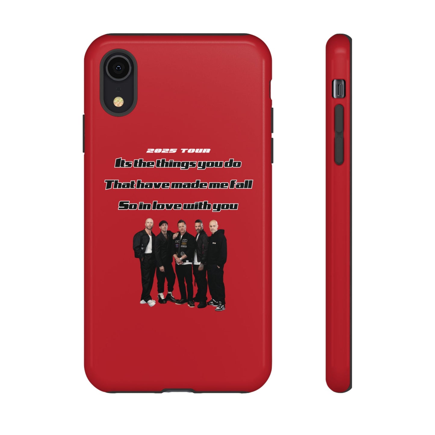 Original Five Fan Tough Case - 2025 Tour Edition unofficial Five boyband 5ive merchandise