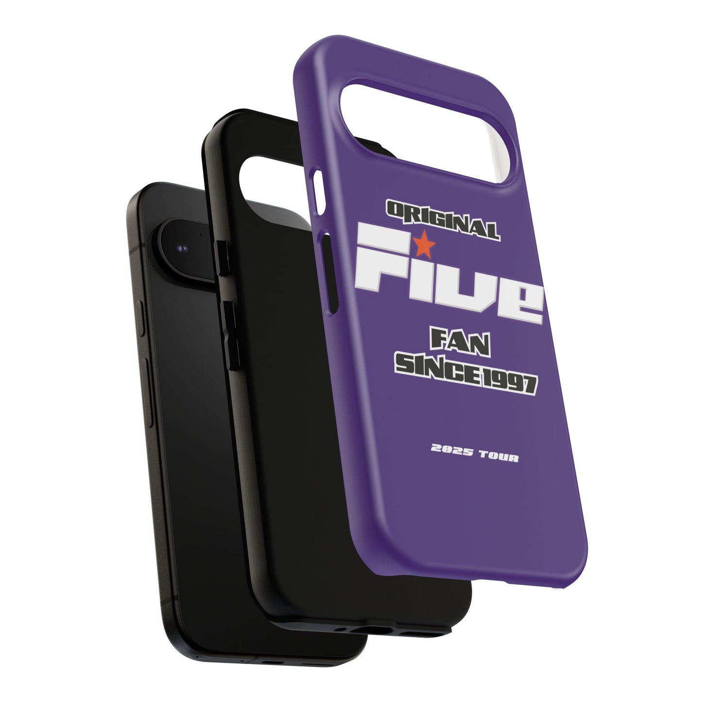 Original Five Fan Tough Case - 2025 Tour Edition unofficial Five boyband 5ive merchandise
