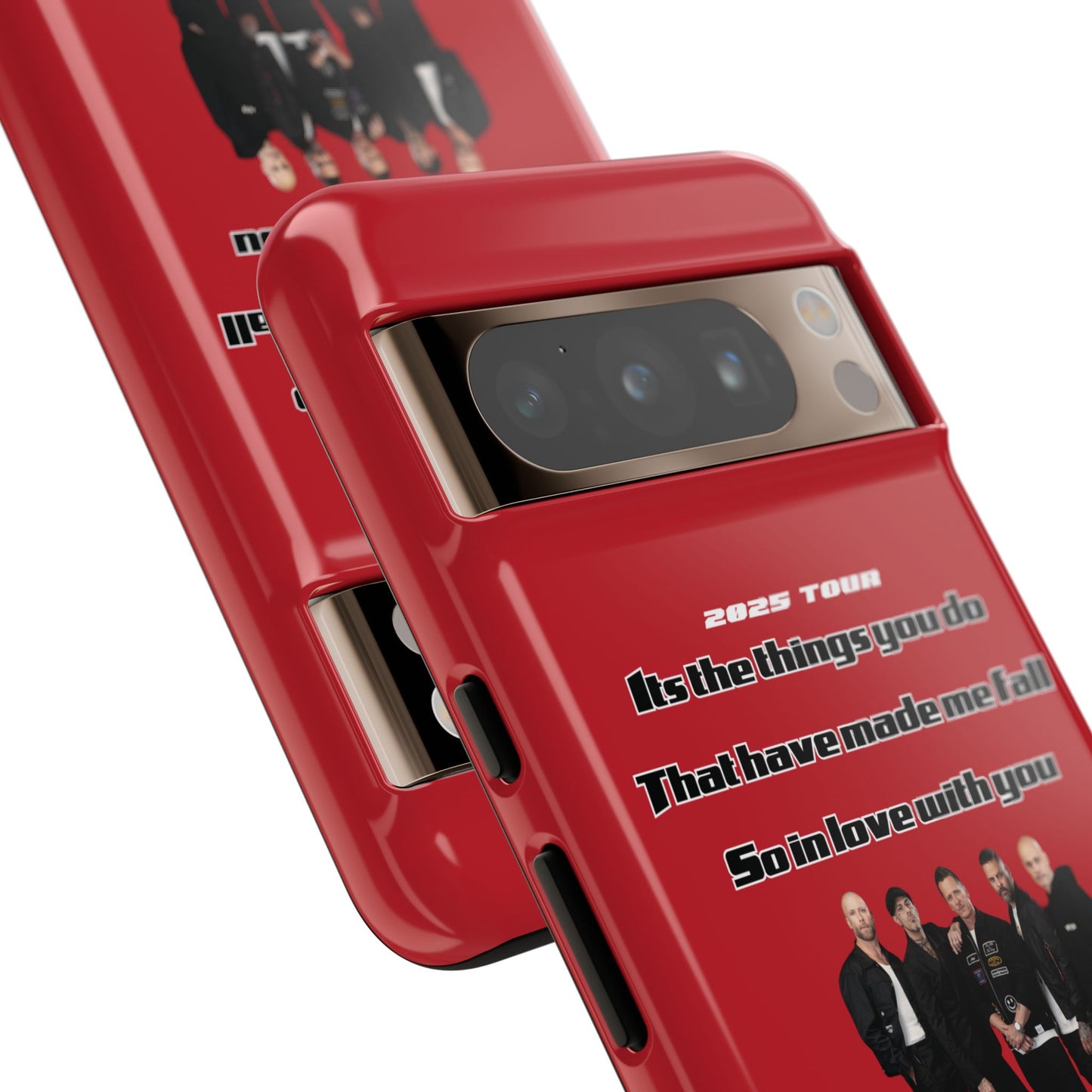 Original Five Fan Tough Case - 2025 Tour Edition unofficial Five boyband 5ive merchandise
