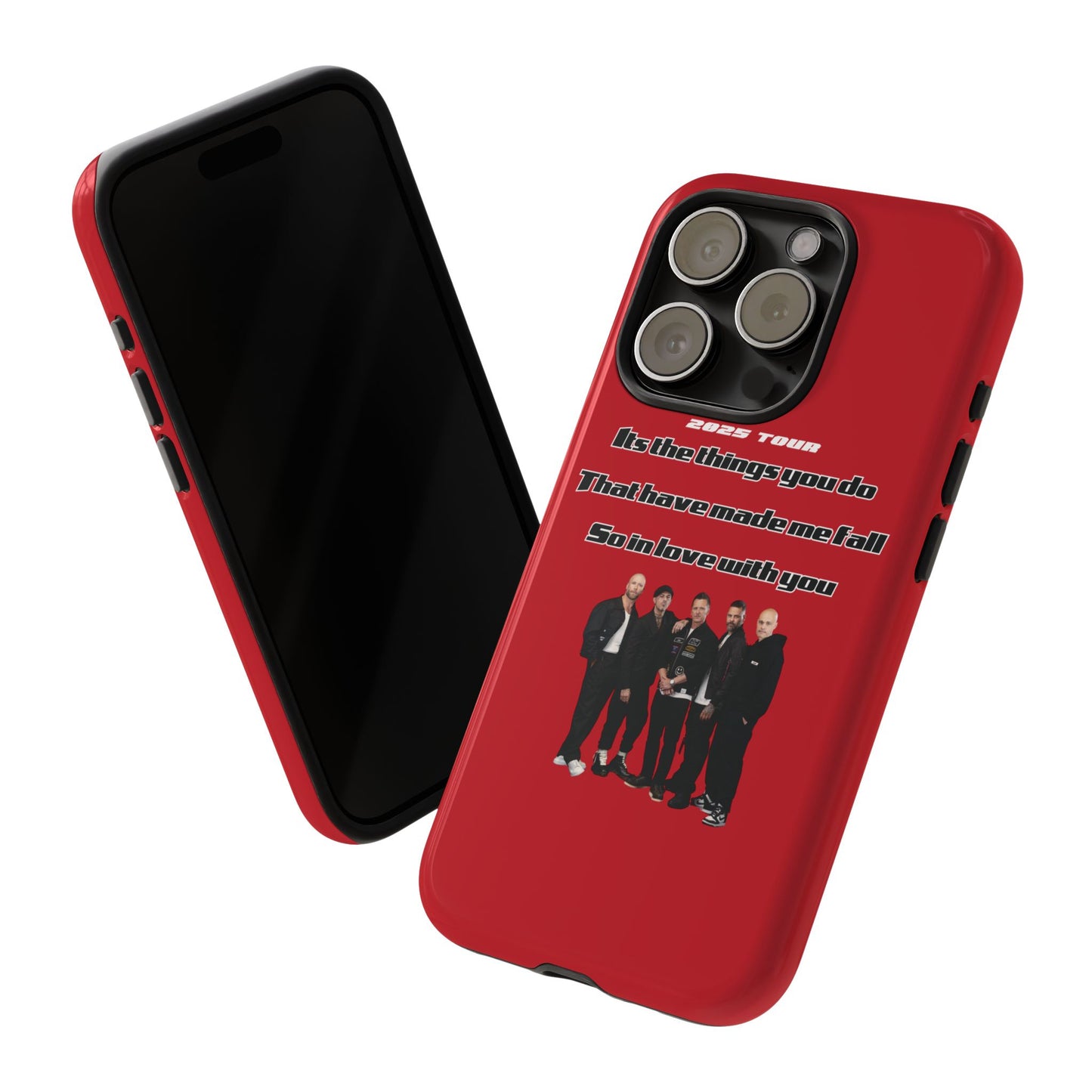 Original Five Fan Tough Case - 2025 Tour Edition unofficial Five boyband 5ive merchandise