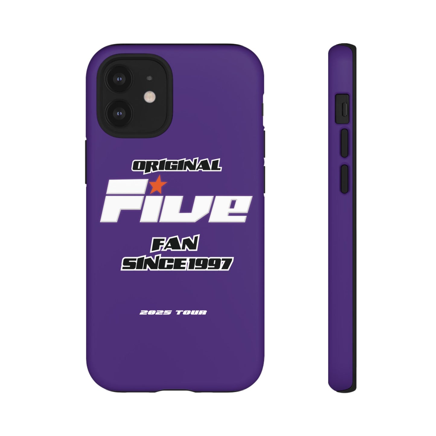 Original Five Fan Tough Case - 2025 Tour Edition unofficial Five boyband 5ive merchandise