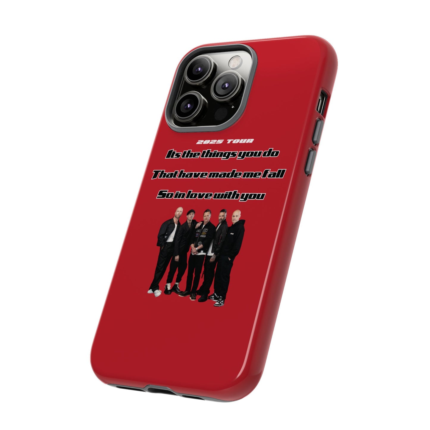 Original Five Fan Tough Case - 2025 Tour Edition unofficial Five boyband 5ive merchandise