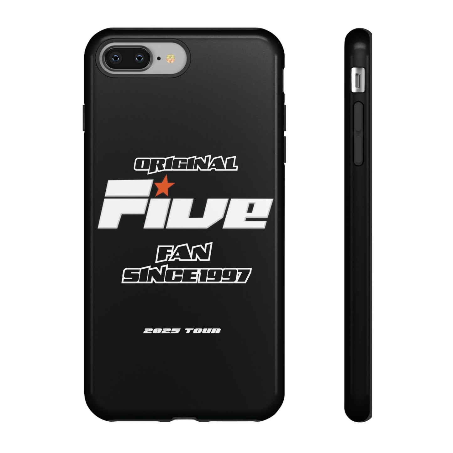 Original Five Fan Tough Case - 2025 Tour Edition unofficial Five boyband 5ive merchandise