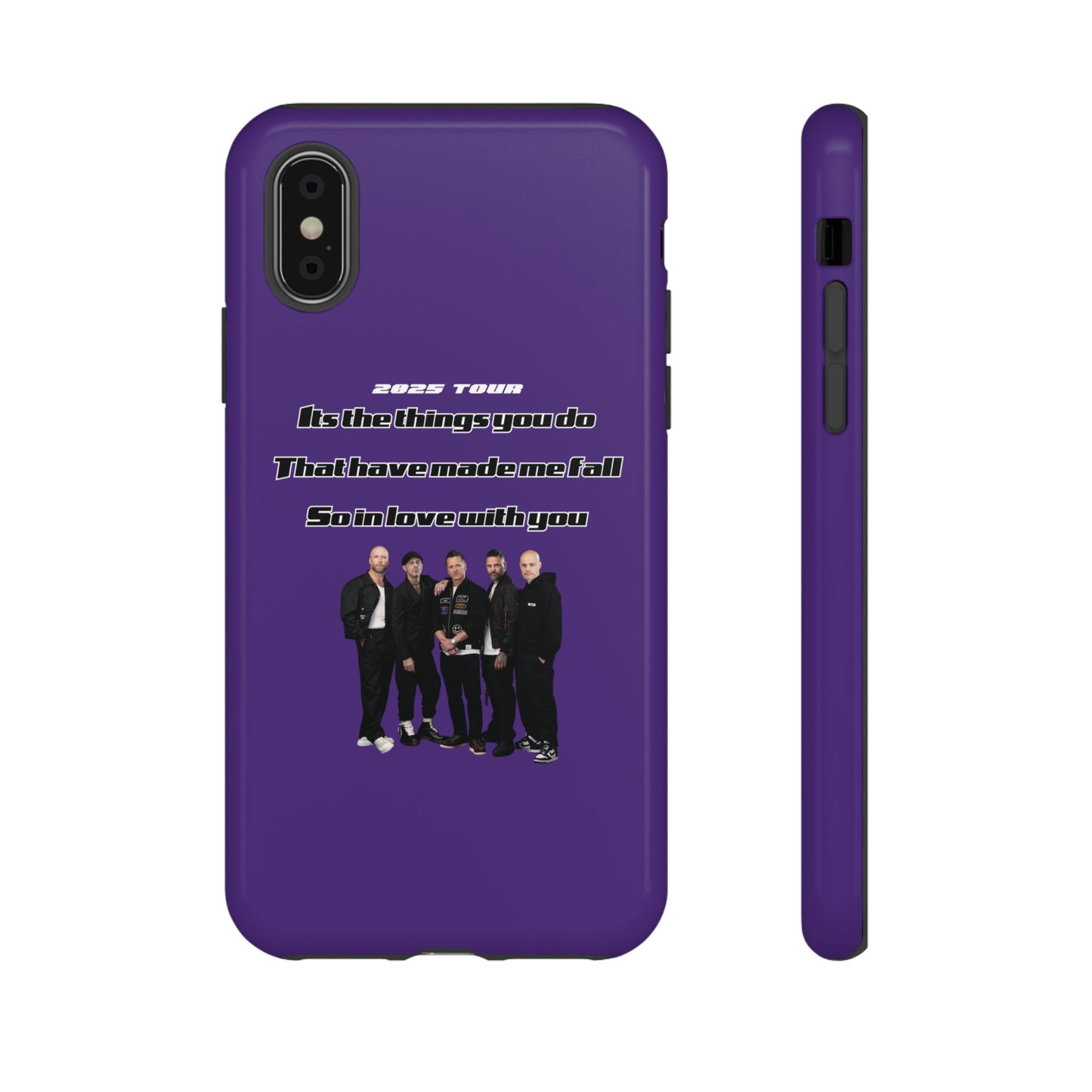 Original Five Fan Tough Case - 2025 Tour Edition unofficial Five boyband 5ive merchandise