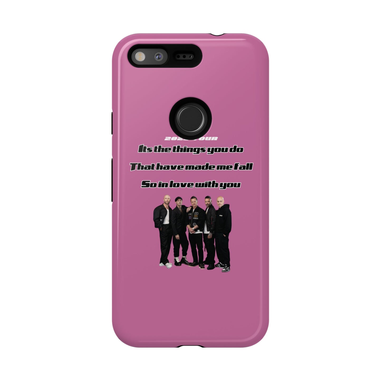 Original Five Fan Tough Case - 2025 Tour Edition unofficial Five boyband 5ive merchandise