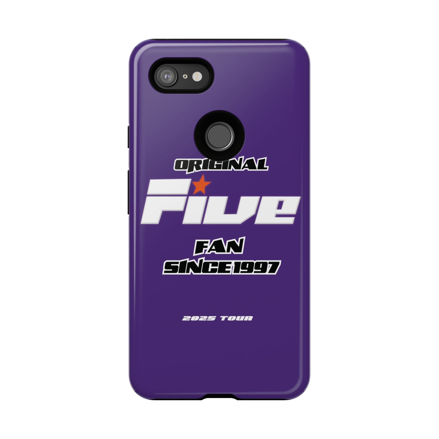 Original Five Fan Tough Case - 2025 Tour Edition unofficial Five boyband 5ive merchandise