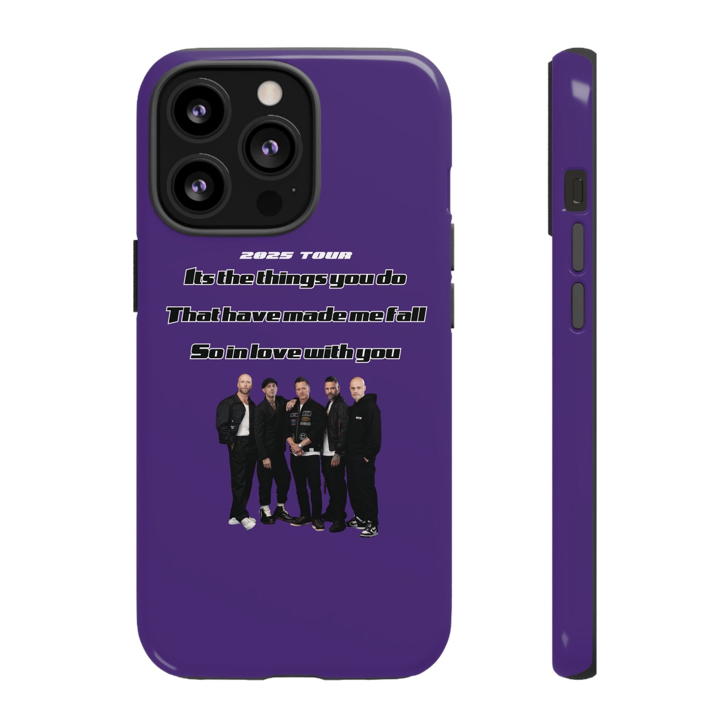 Original Five Fan Tough Case - 2025 Tour Edition unofficial Five boyband 5ive merchandise