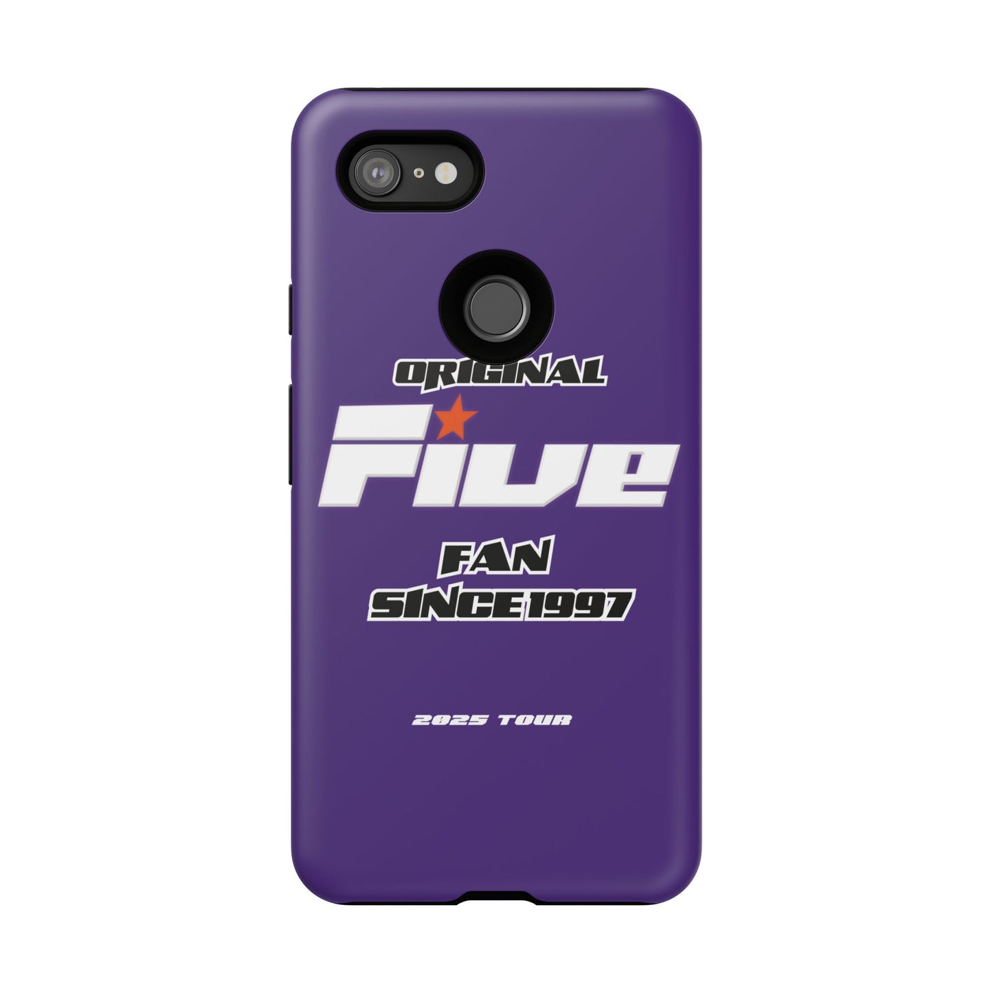 Original Five Fan Tough Case - 2025 Tour Edition unofficial Five boyband 5ive merchandise