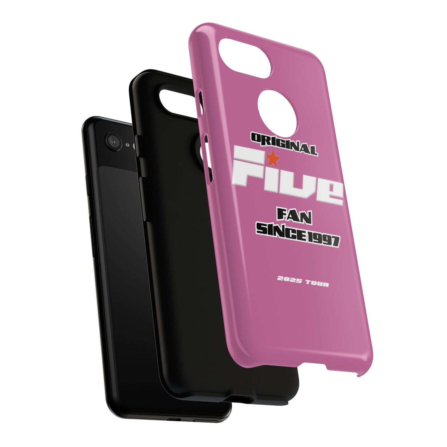 Original Five Fan Tough Case - 2025 Tour Edition unofficial Five boyband 5ive merchandise