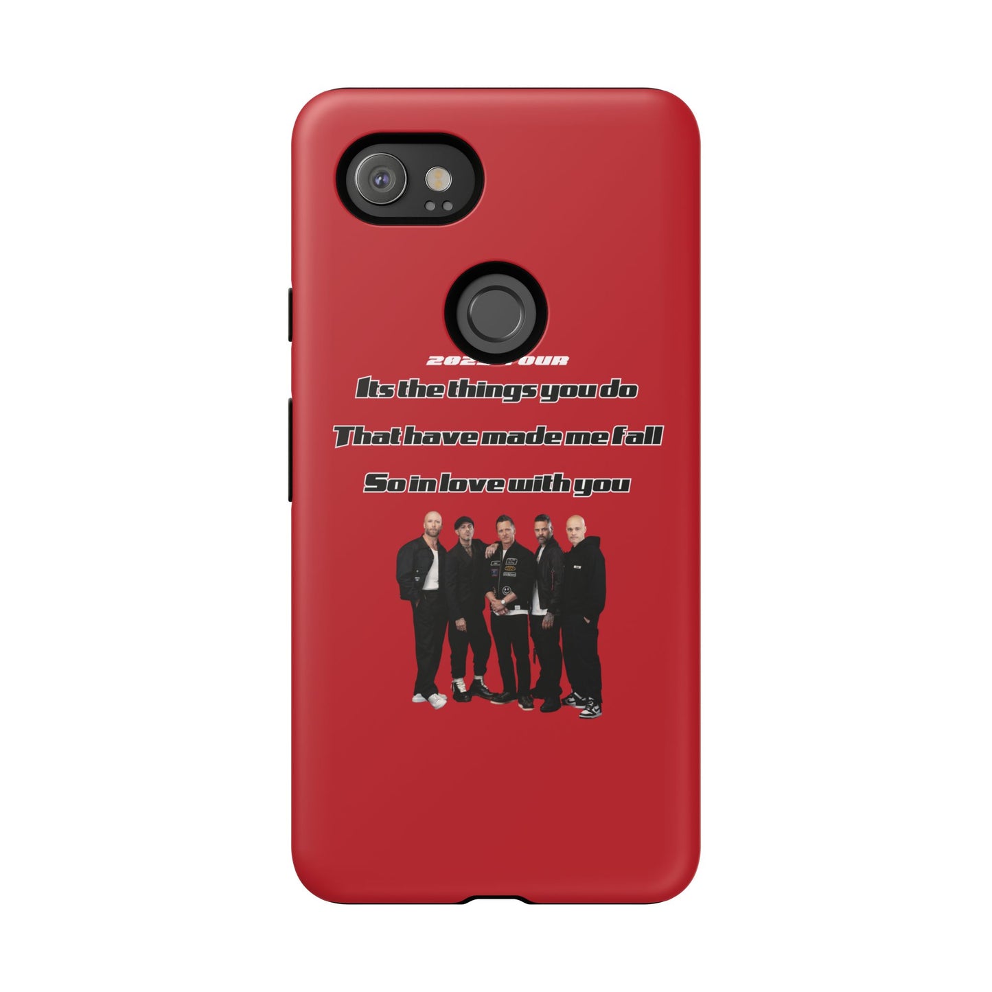 Original Five Fan Tough Case - 2025 Tour Edition unofficial Five boyband 5ive merchandise