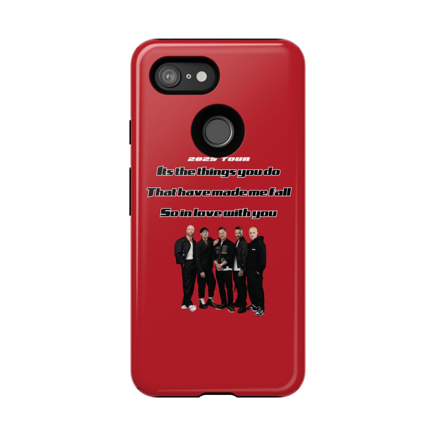 Original Five Fan Tough Case - 2025 Tour Edition unofficial Five boyband 5ive merchandise