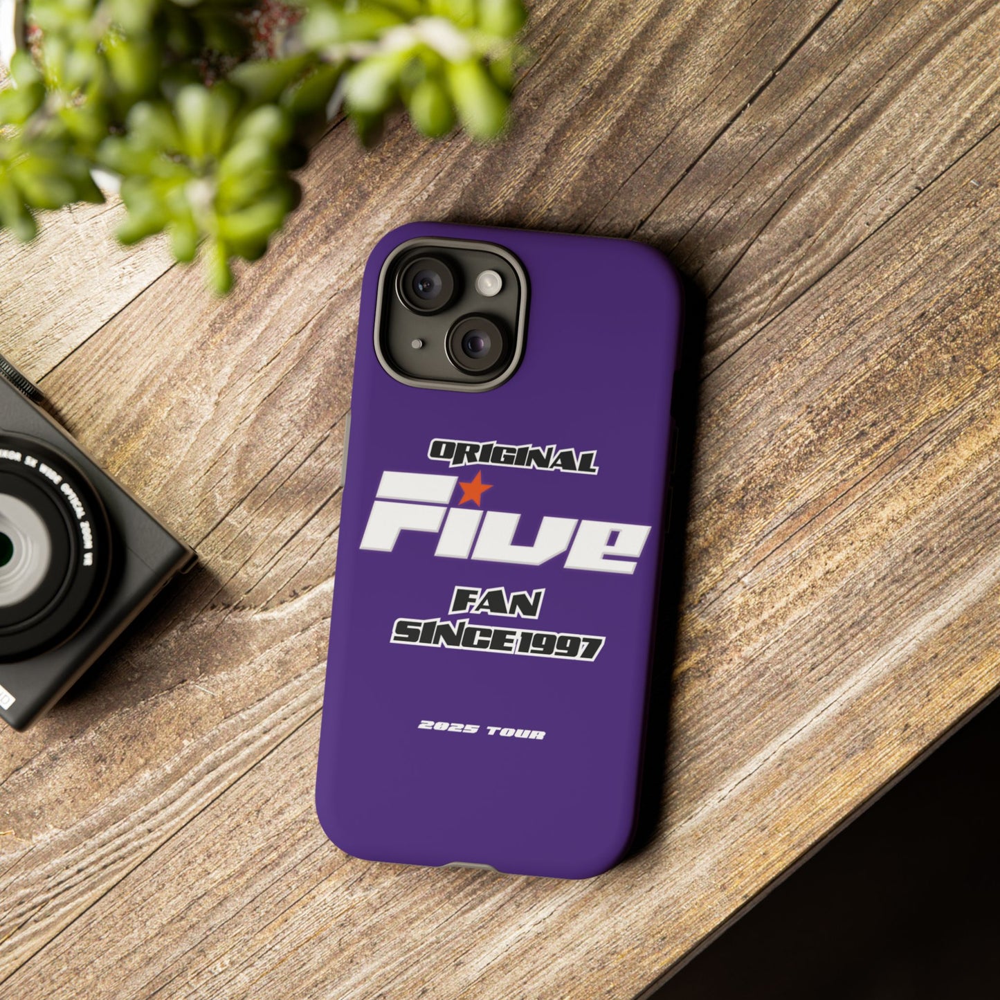 Original Five Fan Tough Case - 2025 Tour Edition unofficial Five boyband 5ive merchandise