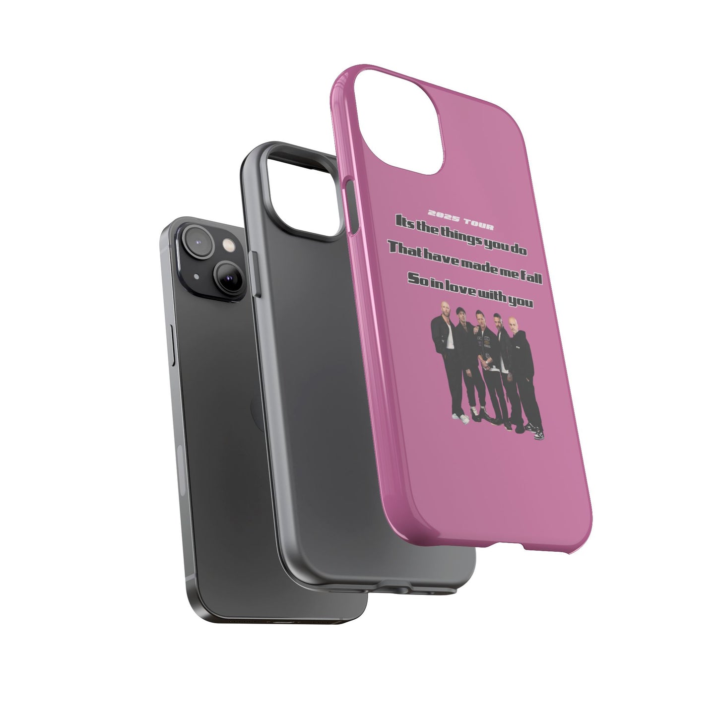 Original Five Fan Tough Case - 2025 Tour Edition unofficial Five boyband 5ive merchandise