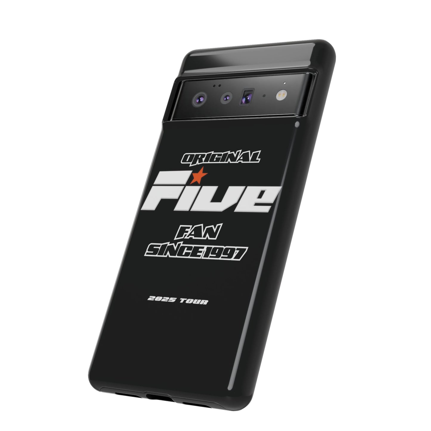 Original Five Fan Tough Case - 2025 Tour Edition unofficial Five boyband 5ive merchandise