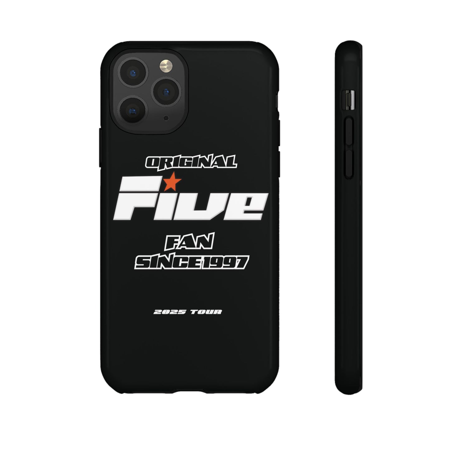 Original Five Fan Tough Case - 2025 Tour Edition unofficial Five boyband 5ive merchandise