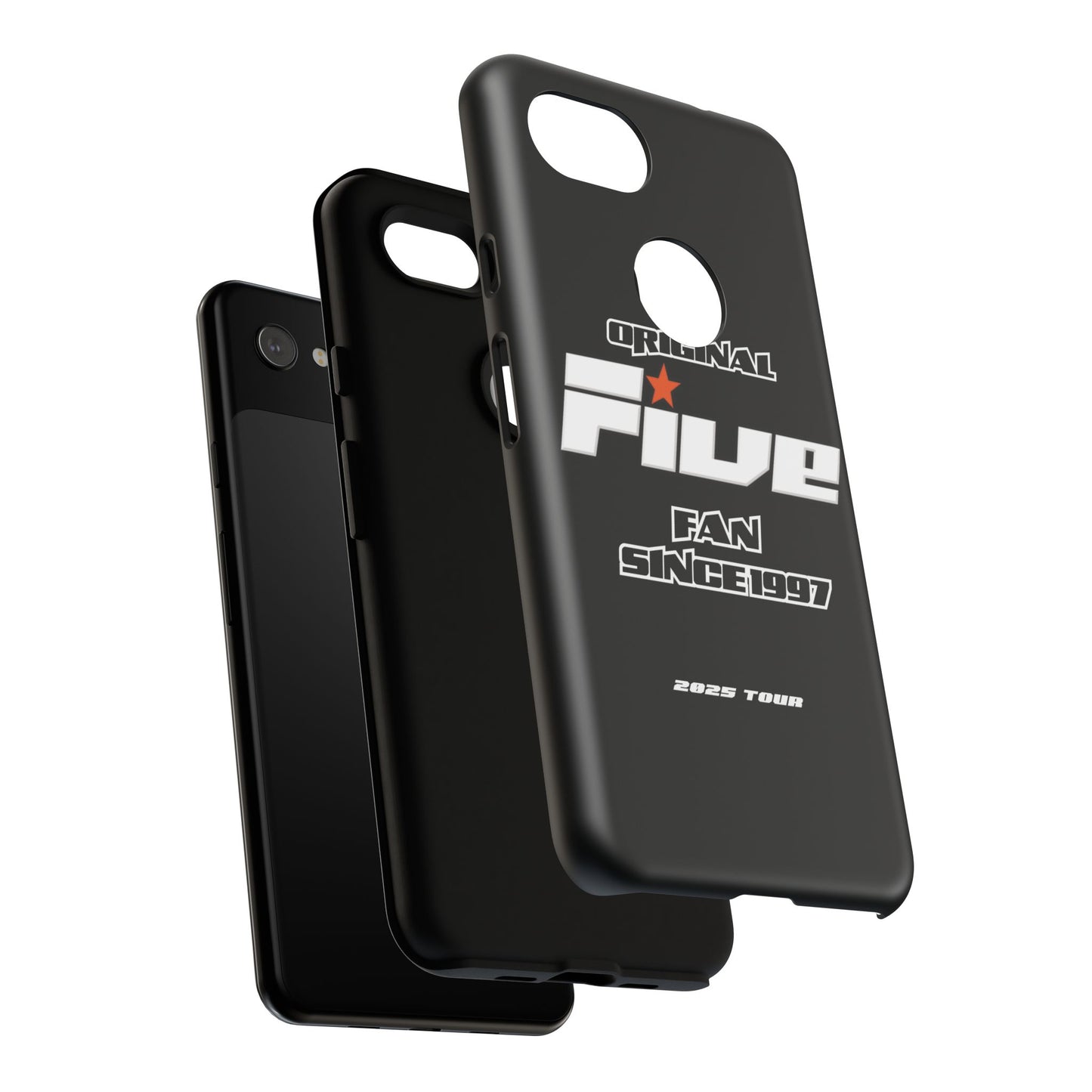 Original Five Fan Tough Case - 2025 Tour Edition unofficial Five boyband 5ive merchandise