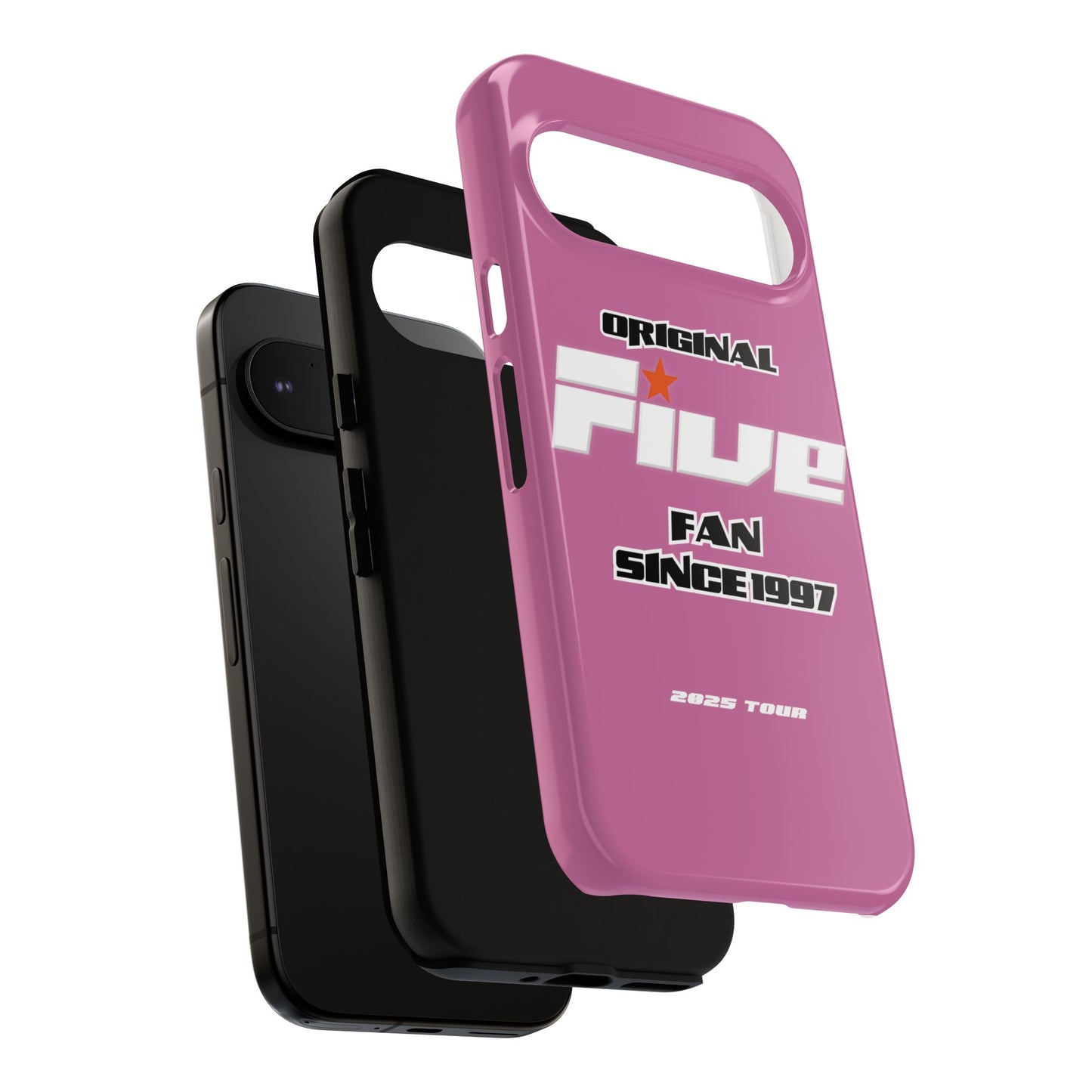 Original Five Fan Tough Case - 2025 Tour Edition unofficial Five boyband 5ive merchandise
