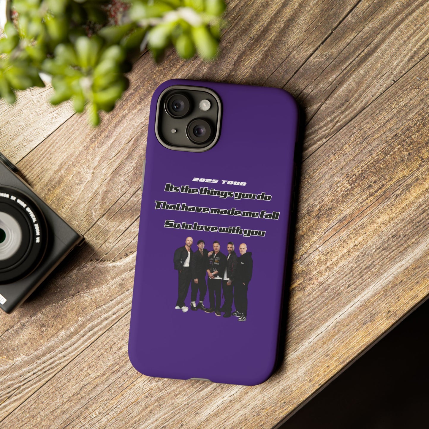 Original Five Fan Tough Case - 2025 Tour Edition unofficial Five boyband 5ive merchandise