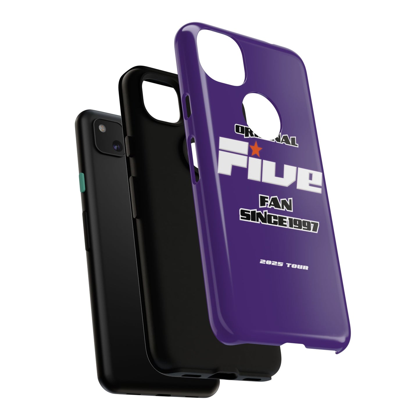 Original Five Fan Tough Case - 2025 Tour Edition unofficial Five boyband 5ive merchandise
