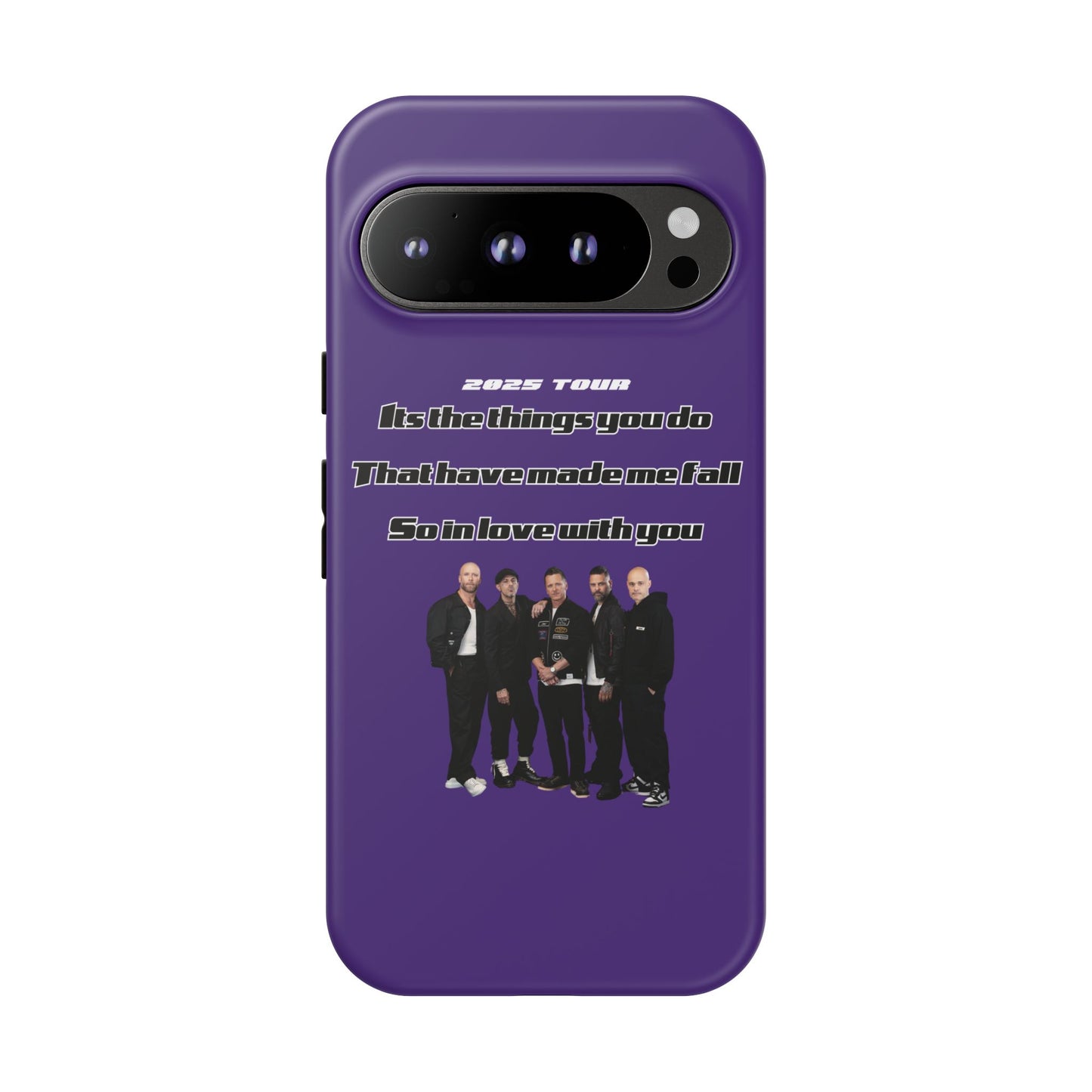 Original Five Fan Tough Case - 2025 Tour Edition unofficial Five boyband 5ive merchandise