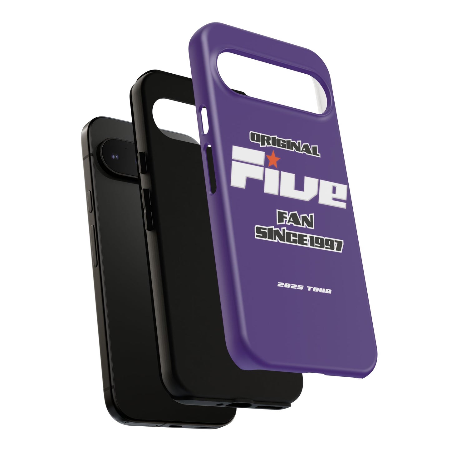 Original Five Fan Tough Case - 2025 Tour Edition unofficial Five boyband 5ive merchandise