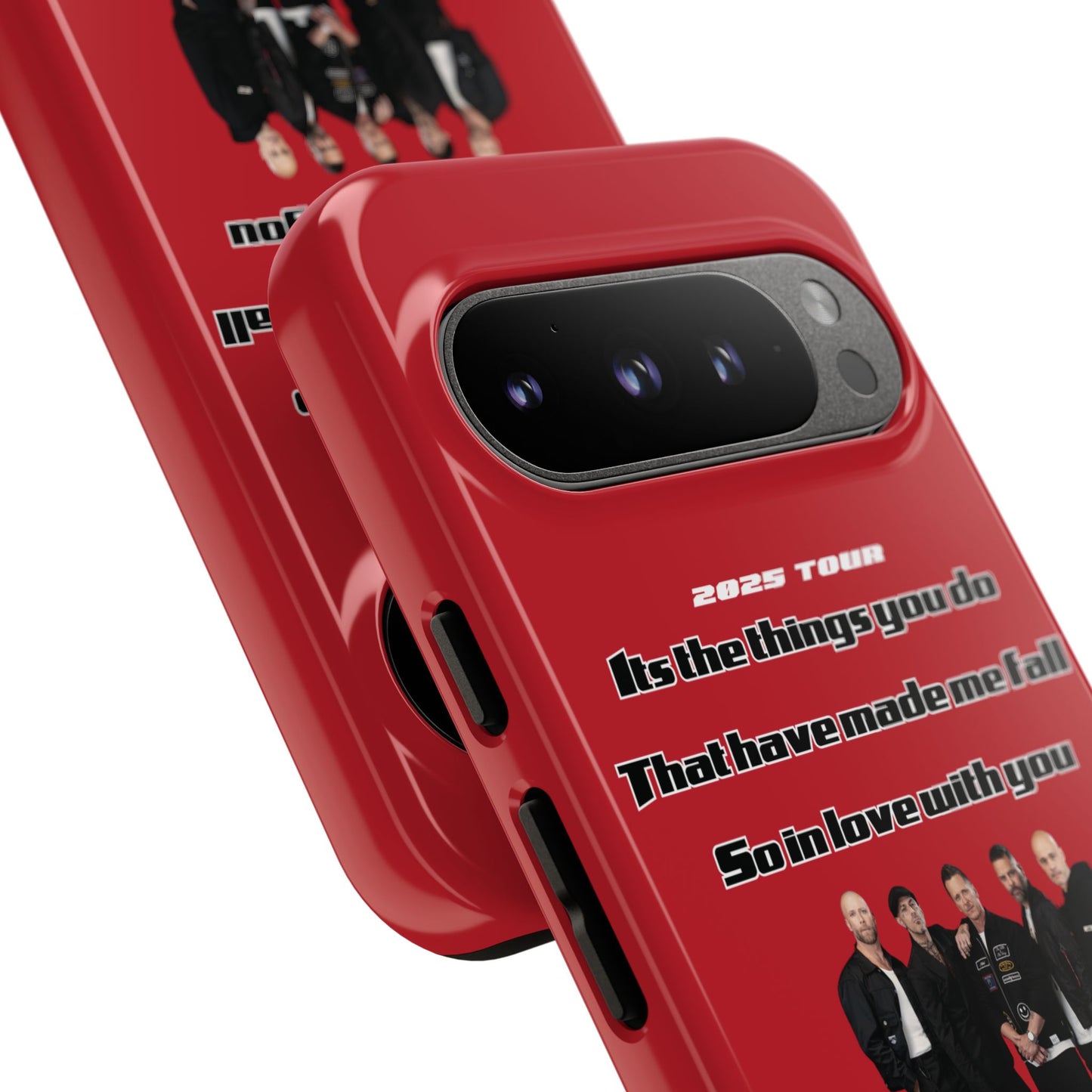 Original Five Fan Tough Case - 2025 Tour Edition unofficial Five boyband 5ive merchandise