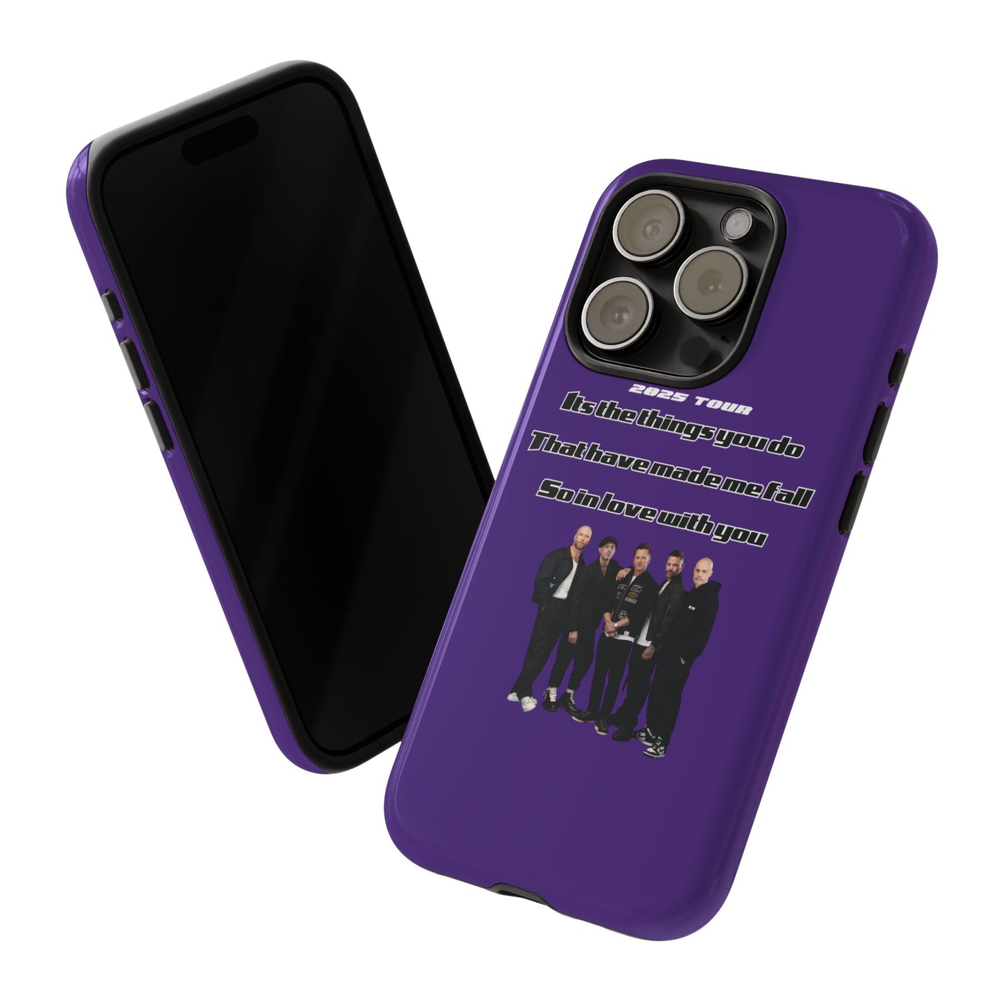 Original Five Fan Tough Case - 2025 Tour Edition unofficial Five boyband 5ive merchandise