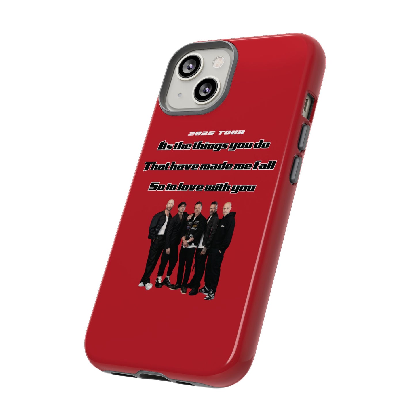 Original Five Fan Tough Case - 2025 Tour Edition unofficial Five boyband 5ive merchandise
