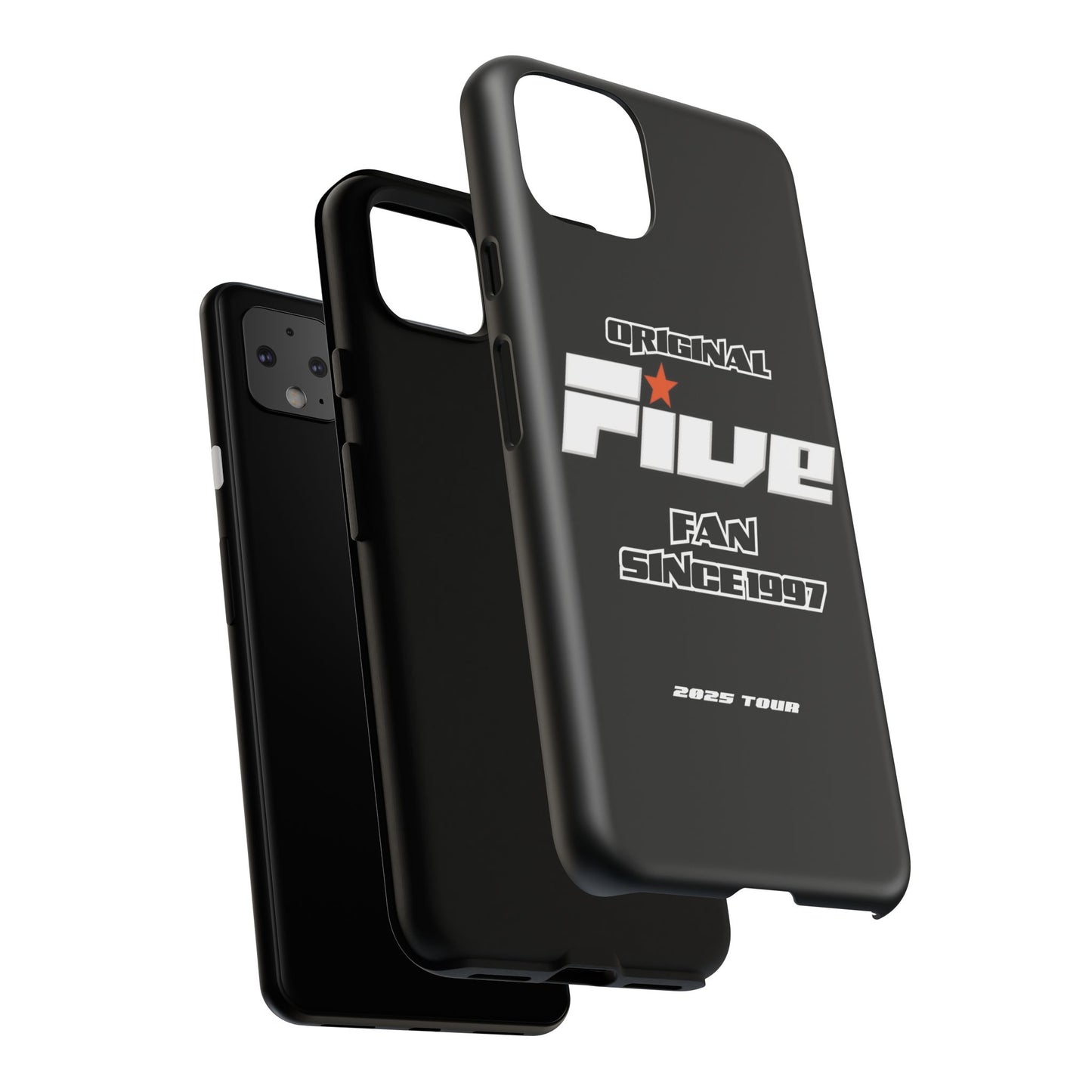 Original Five Fan Tough Case - 2025 Tour Edition unofficial Five boyband 5ive merchandise
