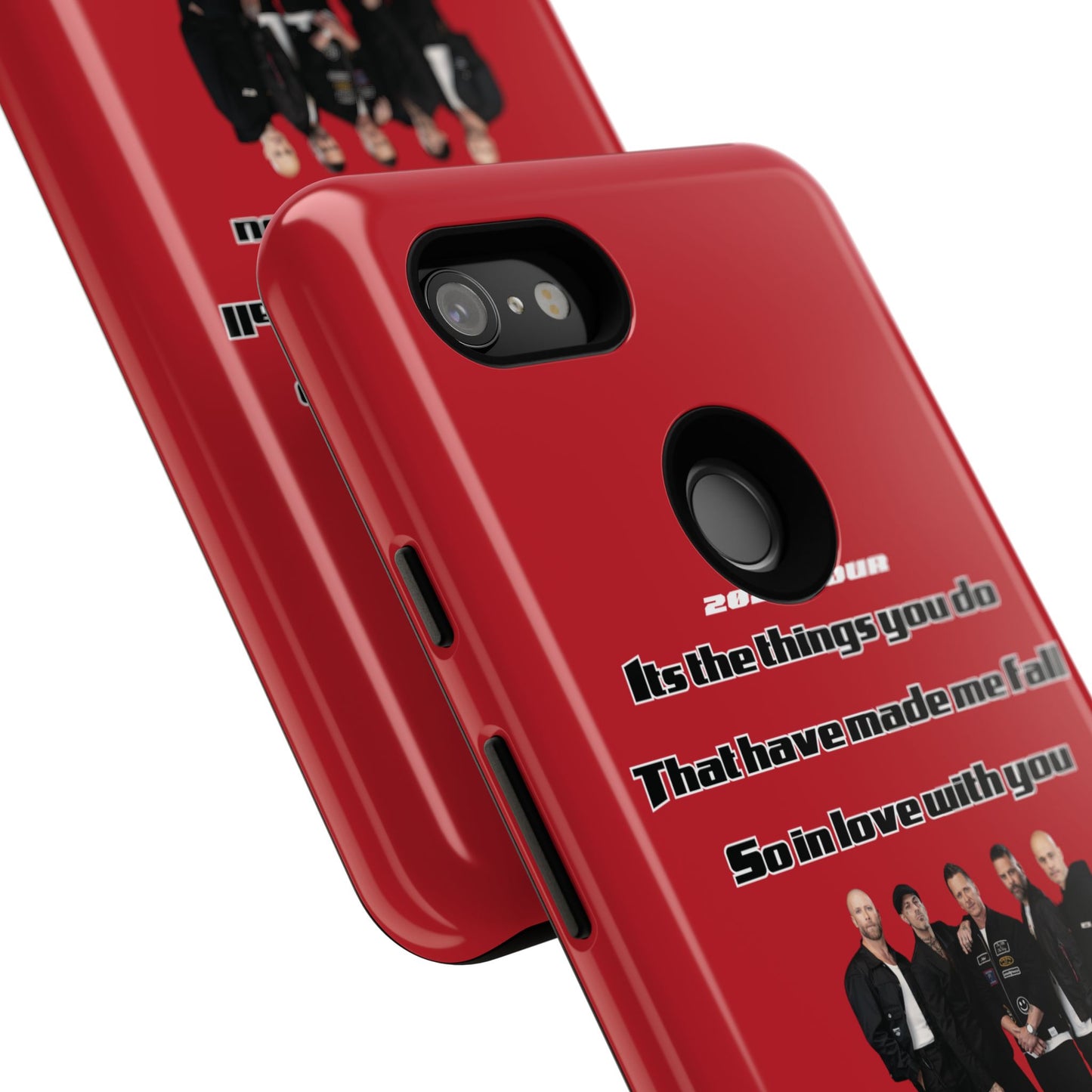 Original Five Fan Tough Case - 2025 Tour Edition unofficial Five boyband 5ive merchandise