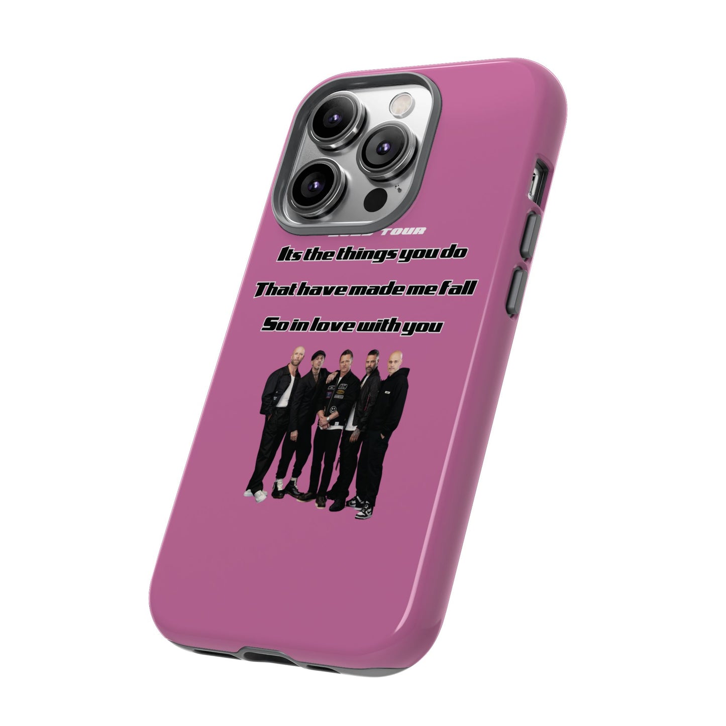 Original Five Fan Tough Case - 2025 Tour Edition unofficial Five boyband 5ive merchandise