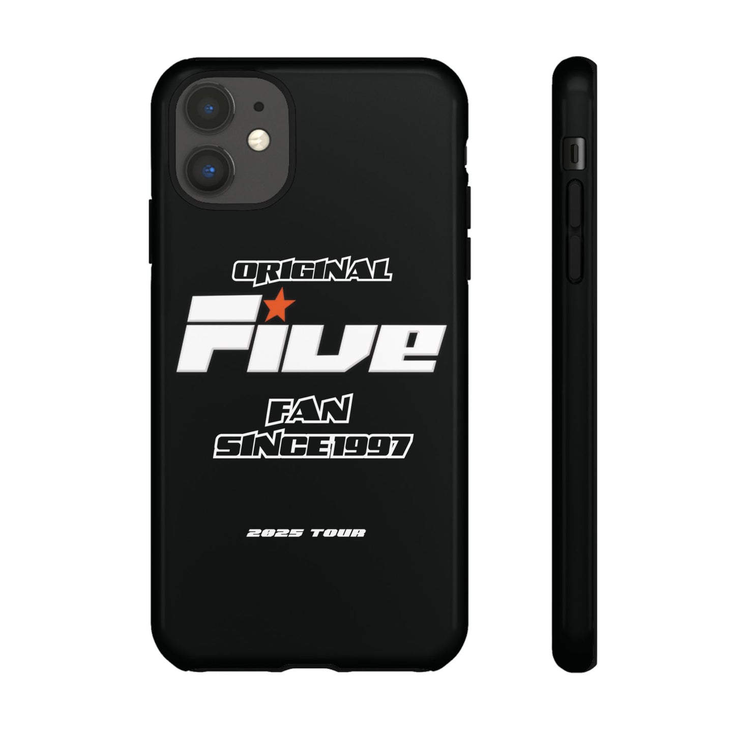 Original Five Fan Tough Case - 2025 Tour Edition unofficial Five boyband 5ive merchandise