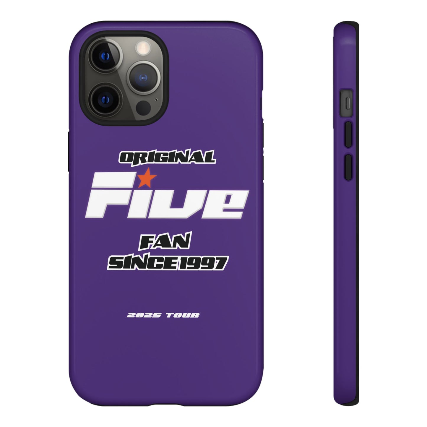 Original Five Fan Tough Case - 2025 Tour Edition unofficial Five boyband 5ive merchandise