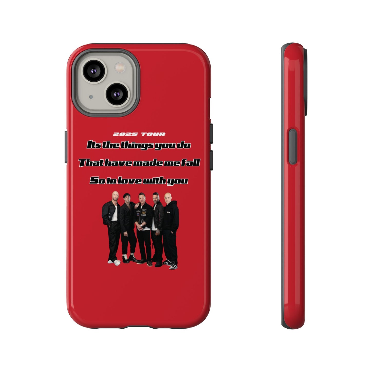 Original Five Fan Tough Case - 2025 Tour Edition unofficial Five boyband 5ive merchandise