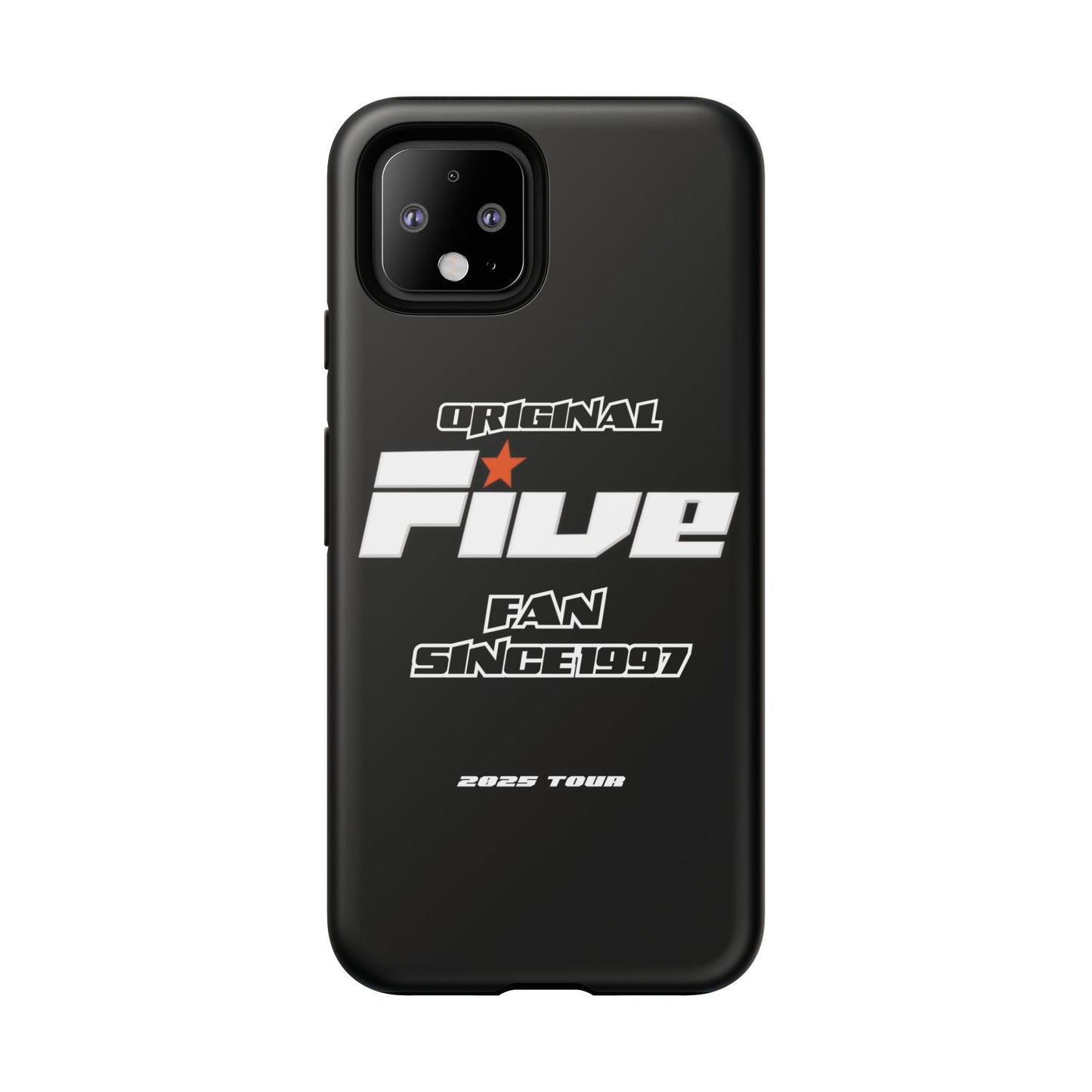 Original Five Fan Tough Case - 2025 Tour Edition unofficial Five boyband 5ive merchandise