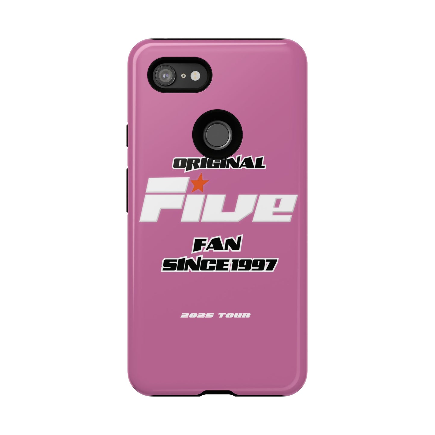 Original Five Fan Tough Case - 2025 Tour Edition unofficial Five boyband 5ive merchandise