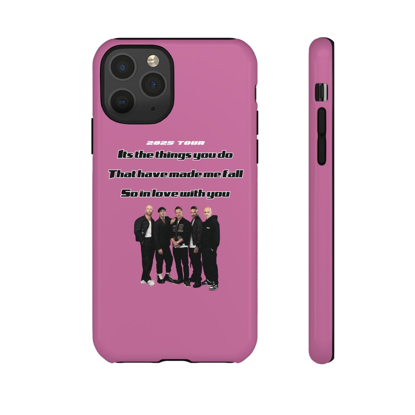 Original Five Fan Tough Case - 2025 Tour Edition unofficial Five boyband 5ive merchandise