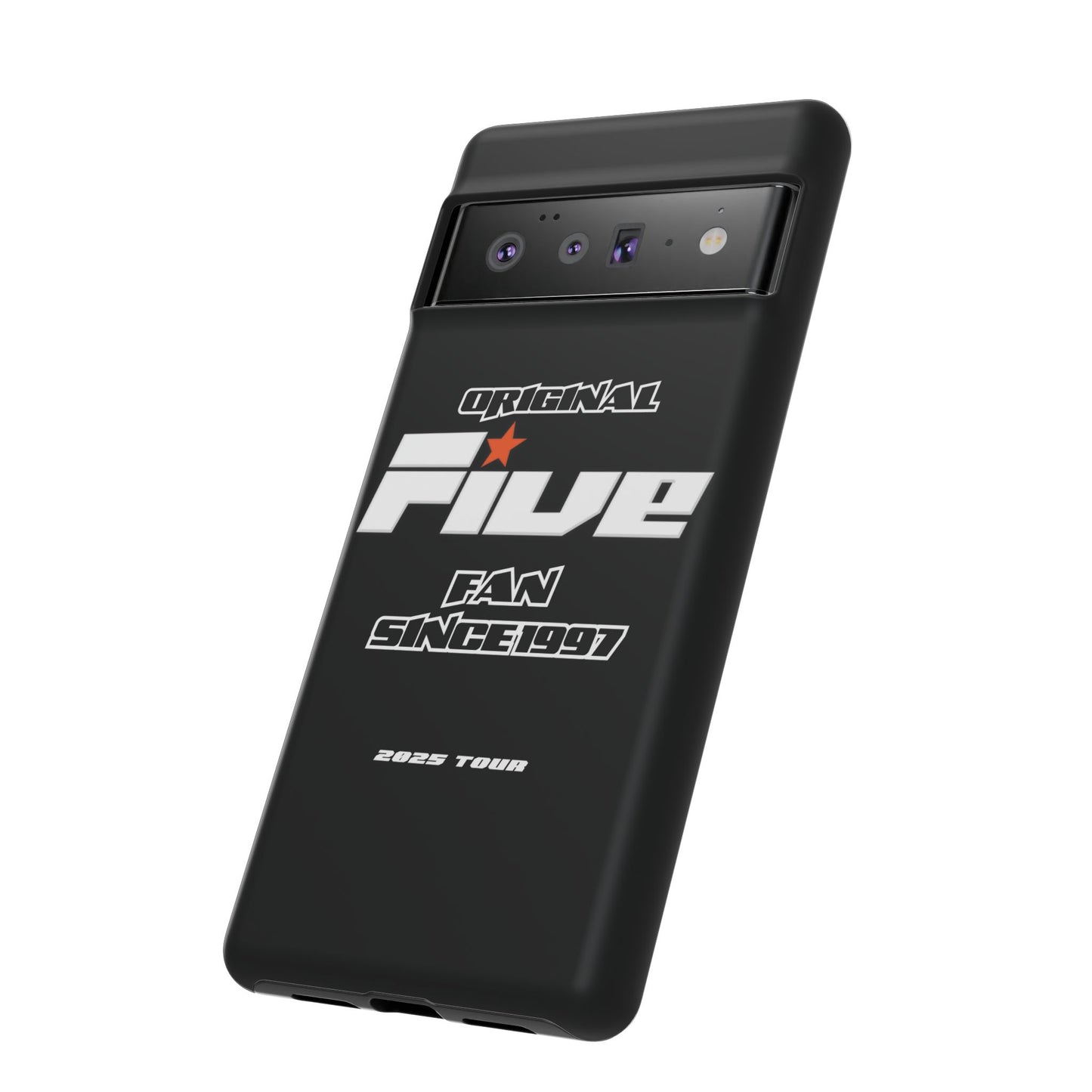 Original Five Fan Tough Case - 2025 Tour Edition unofficial Five boyband 5ive merchandise