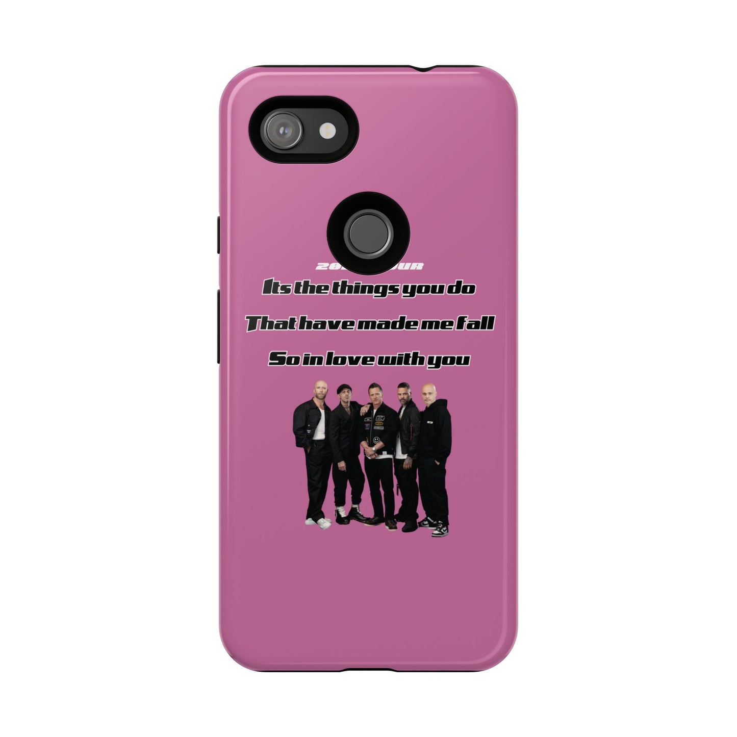 Original Five Fan Tough Case - 2025 Tour Edition unofficial Five boyband 5ive merchandise