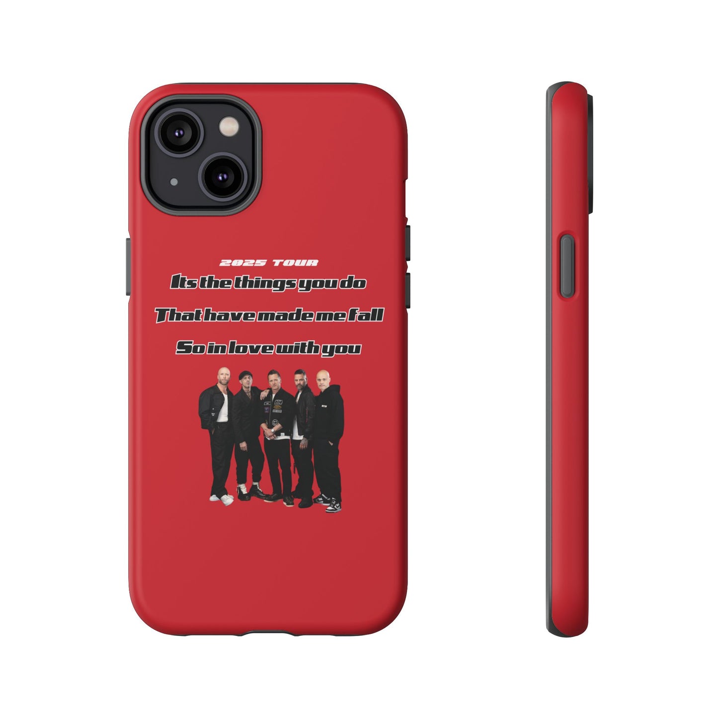 Original Five Fan Tough Case - 2025 Tour Edition unofficial Five boyband 5ive merchandise