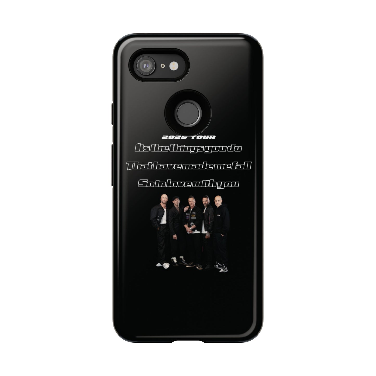 Original Five Fan Tough Case - 2025 Tour Edition unofficial Five boyband 5ive merchandise
