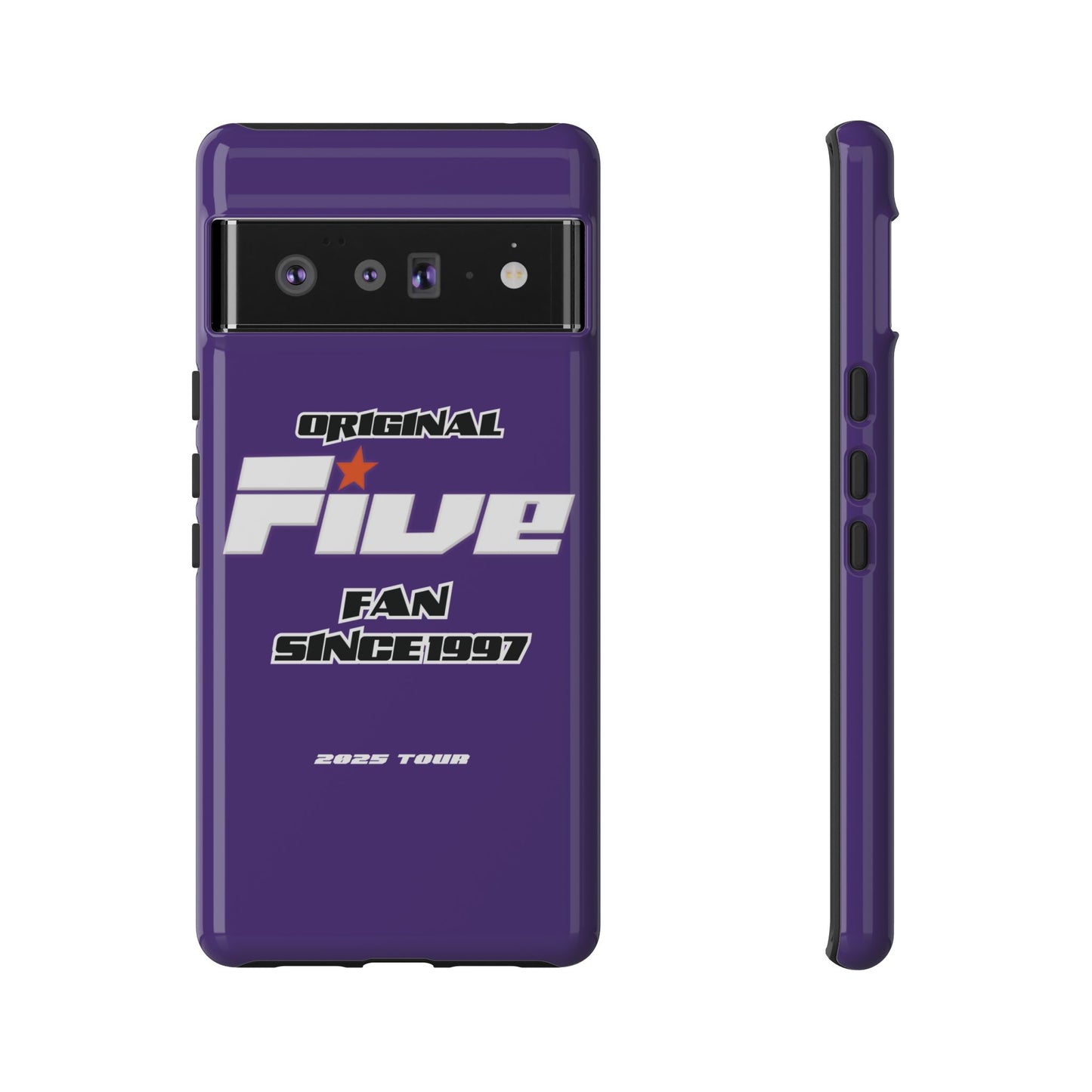 Original Five Fan Tough Case - 2025 Tour Edition unofficial Five boyband 5ive merchandise