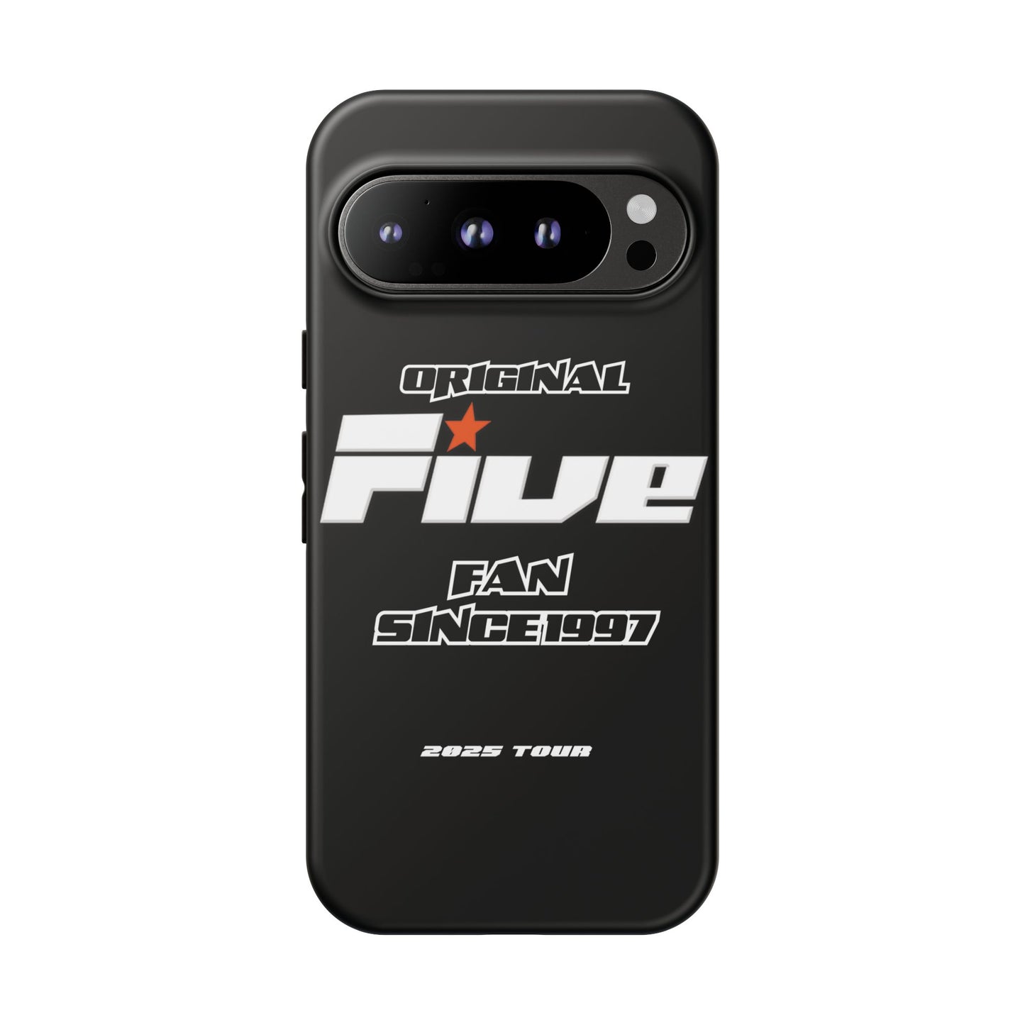 Original Five Fan Tough Case - 2025 Tour Edition unofficial Five boyband 5ive merchandise