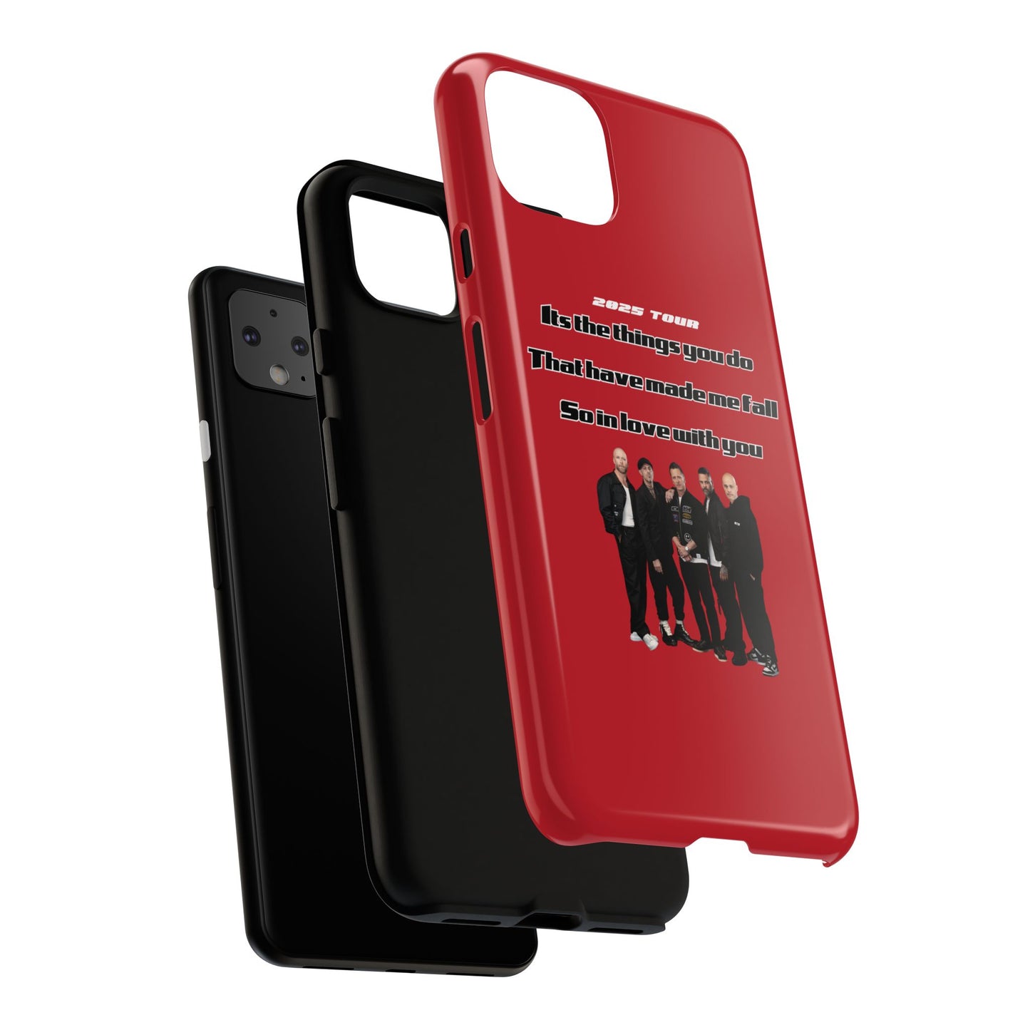 Original Five Fan Tough Case - 2025 Tour Edition unofficial Five boyband 5ive merchandise