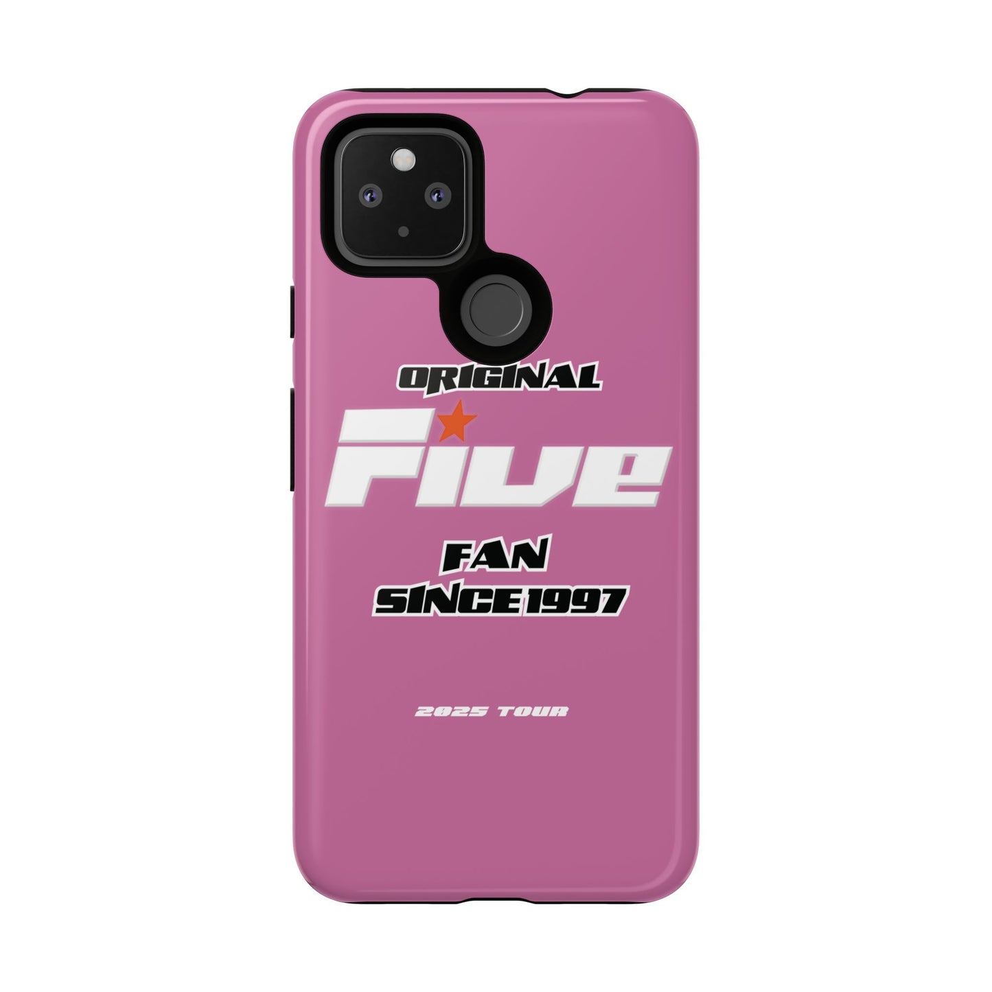 Original Five Fan Tough Case - 2025 Tour Edition unofficial Five boyband 5ive merchandise