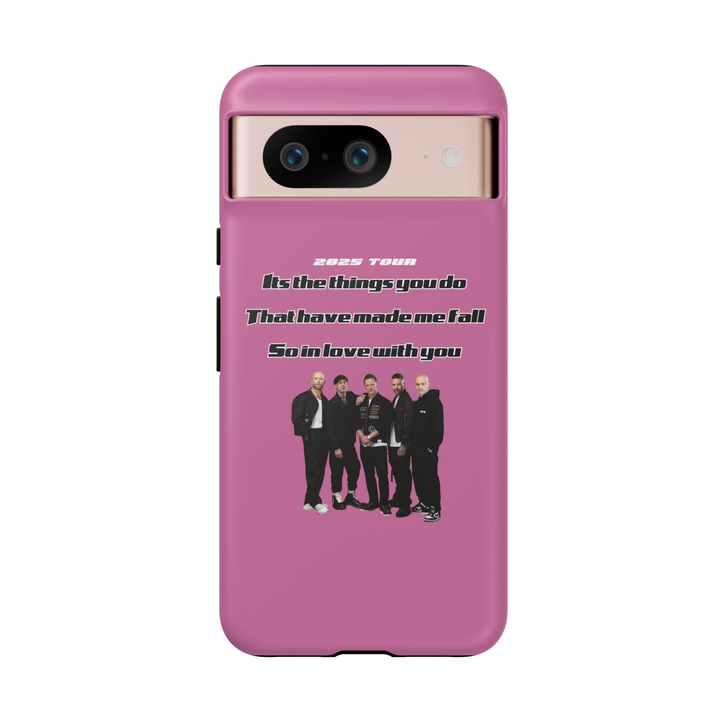 Original Five Fan Tough Case - 2025 Tour Edition unofficial Five boyband 5ive merchandise