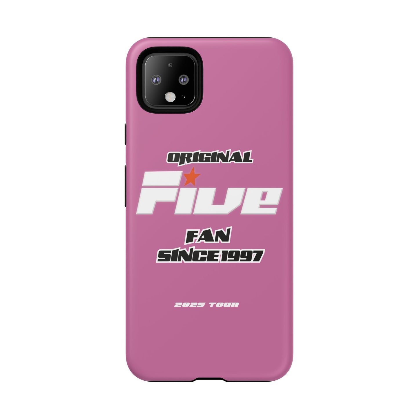 Original Five Fan Tough Case - 2025 Tour Edition unofficial Five boyband 5ive merchandise