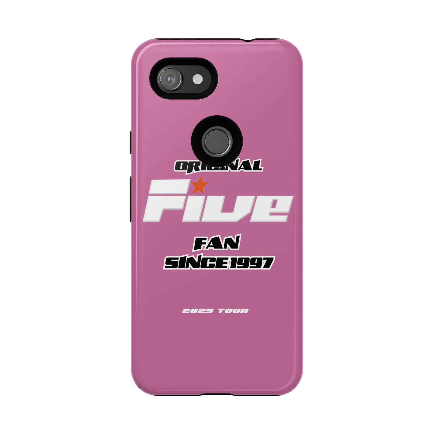 Original Five Fan Tough Case - 2025 Tour Edition unofficial Five boyband 5ive merchandise